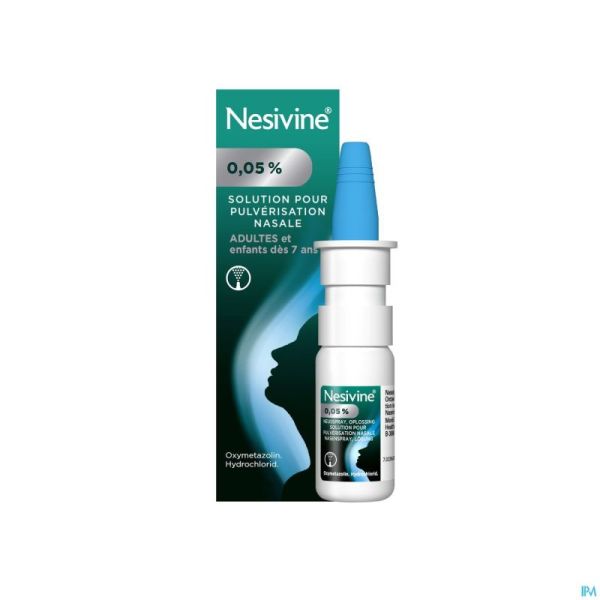 Nesivine 0,05% Classic Spray Nasal 10ml