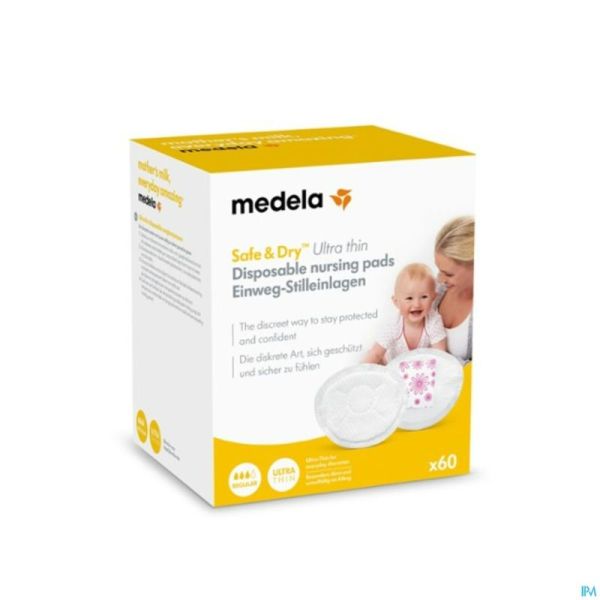 Medela Ultra Thin Coussinets Allaitem. Jetables 60