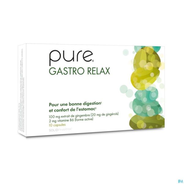 Pure Gastro Relax Caps 10