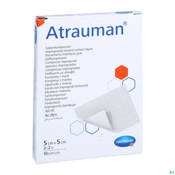 Atrauman 5x5cm St. 10 P/s