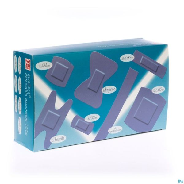 Bluezeno Pansement Detectable Assortment 100