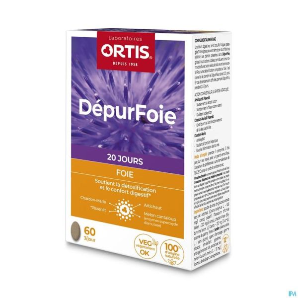Ortis Depurfoie Comp 4x15