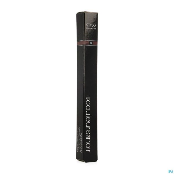 Couleurs De Noir Stylo Sourcil 02 Brunet./noir