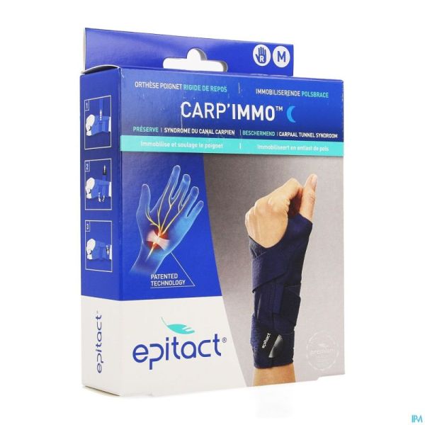 Epitact Carp'immo Attelle Poignet Droite M