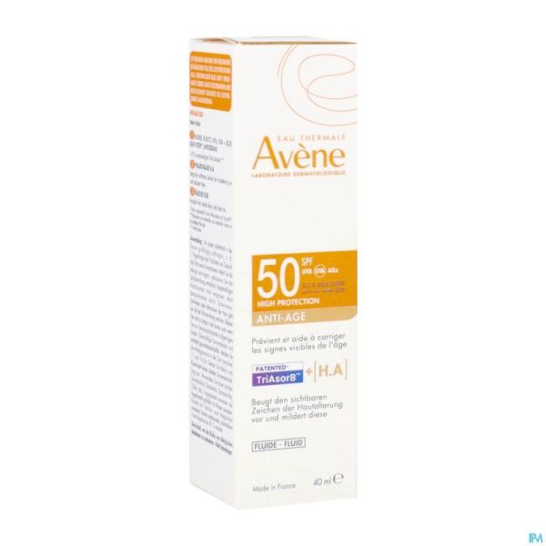 Avene Sol Spf50 A/age Fluide 40ml