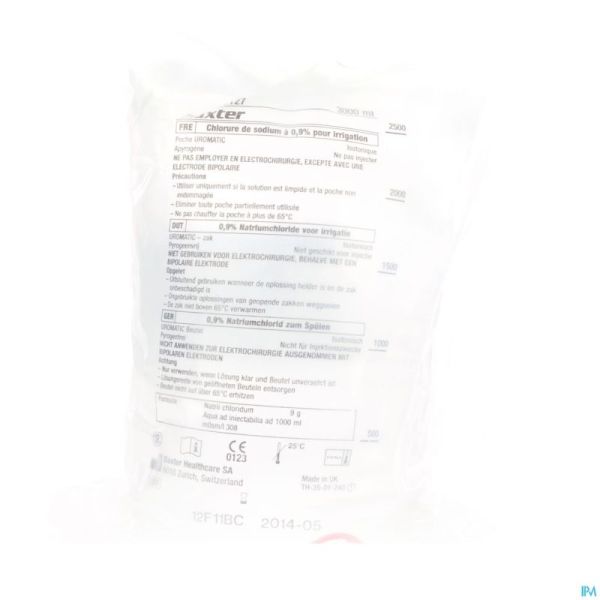 Bx Pl Uromatic Nacl 0,9% 3l