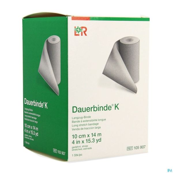 Dauerbinde K 10cm X14m 1 105907
