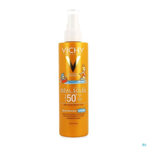 Vichy Ideal Soleil Ip50+ A/sable Enfant Spray200ml