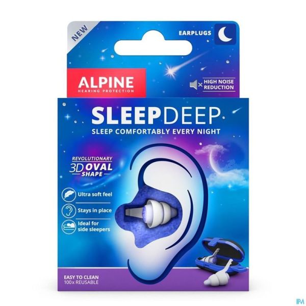 Alpine Sleepdeep Bouchon Oreille 1p