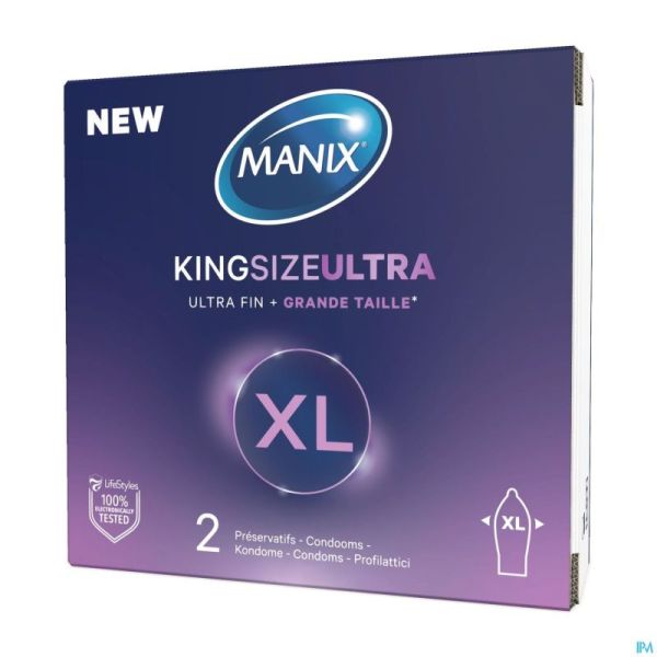 Manix King Size Ultra Preservatifs 2