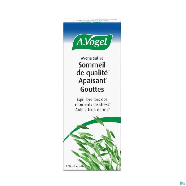 A.vogel Avena Sativa Sommeil Qual.apais.gout.100ml